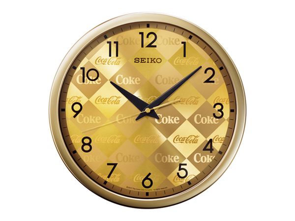 コカ・コーラ×セイコークロック！125周年同士のコラボ掛時計 | IGNITE 