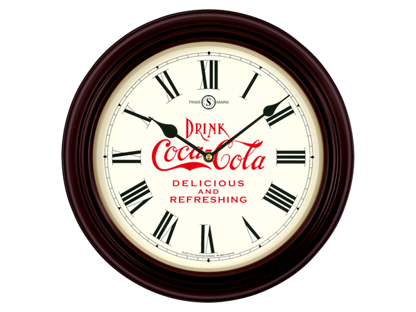 コカ・コーラ　掛時計