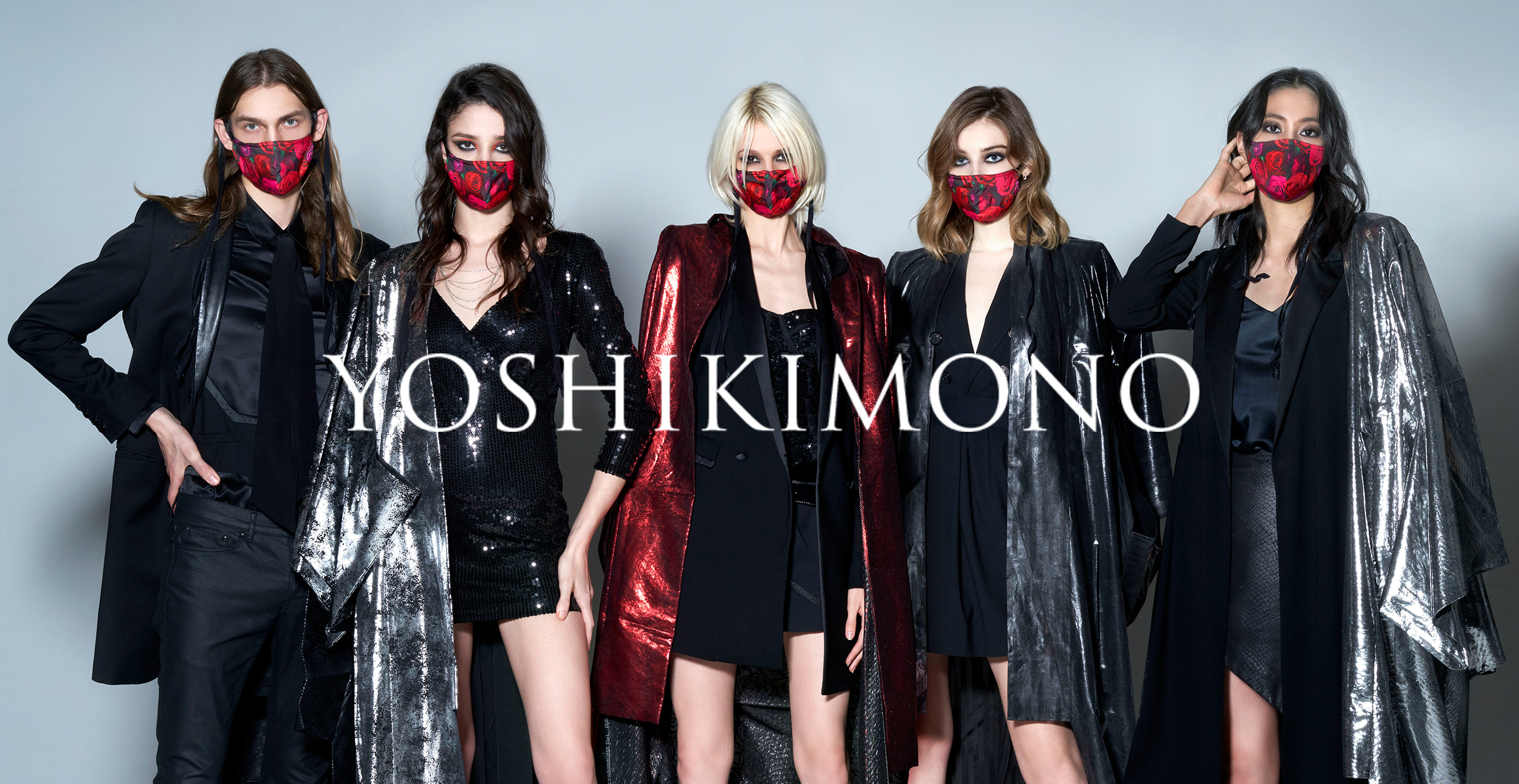 YOSHIKIの着物ブランド「YOSHIKIMONO」からシルク製マスクが登場