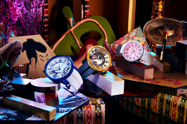 スイス腕時計に日本の伝統的文化をあしらった JAPAN ICON 発売