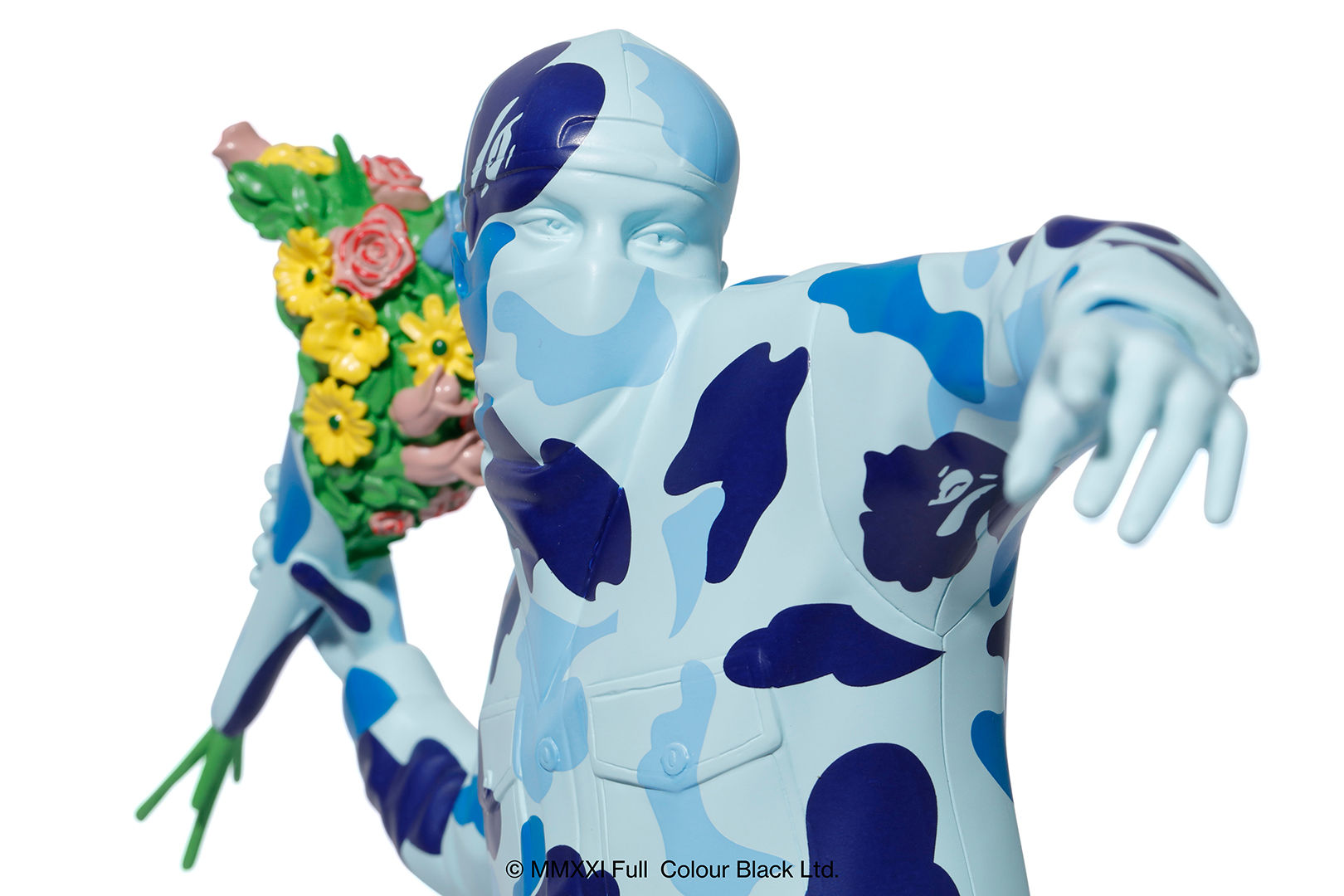 BE@RBRICK × BAPE（R）FLOWER BOMBER バンクシー-