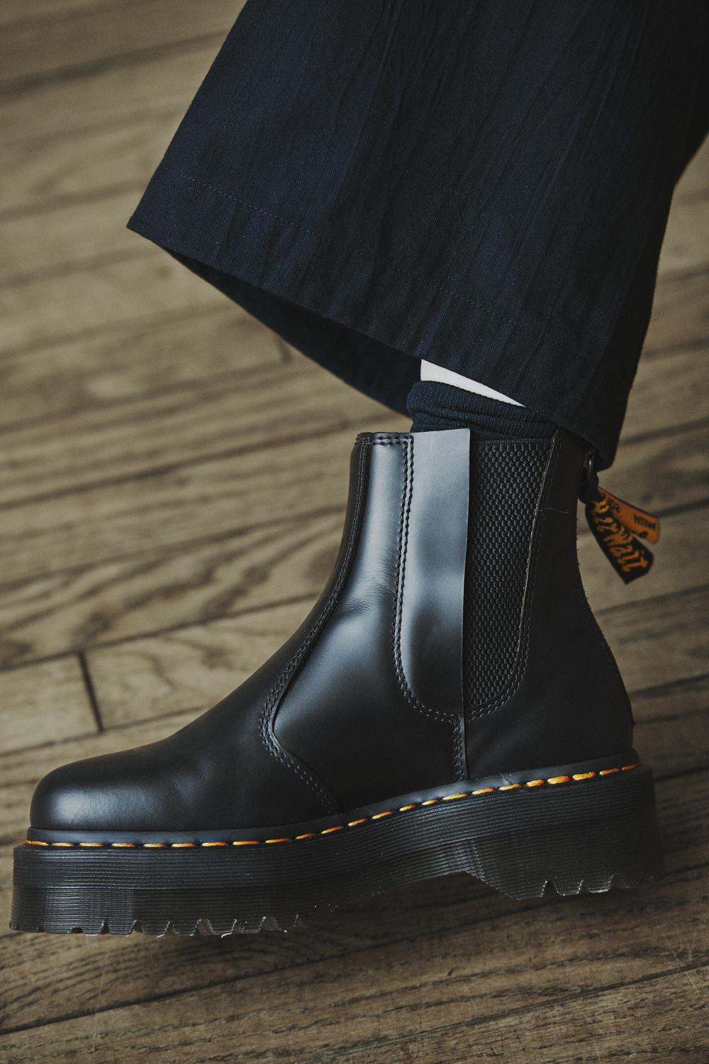 Dr.Martens ドクターマーチン Y's コラボ 10ホール ブーツ 黒