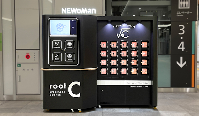 ニュウマン新宿エキナカにAIカフェロボット「root C」新モデル設置