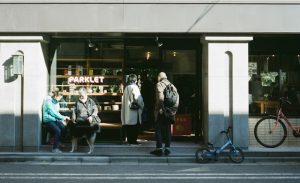 パークレット カフェベーカリー 日本橋