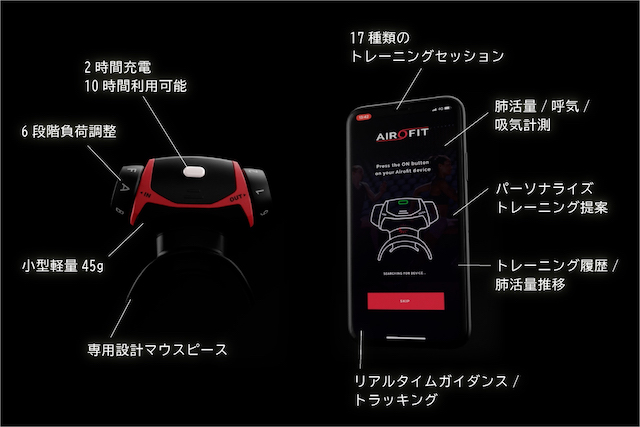 AIROFIT PRO 2.0 呼吸筋トレーニングシステム - www