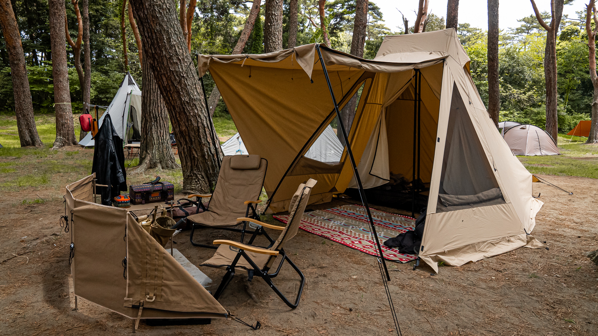高さがあるのに簡単設営 Serpent Tcテント で手軽にキャンプを楽しもう Ignite イグナイト
