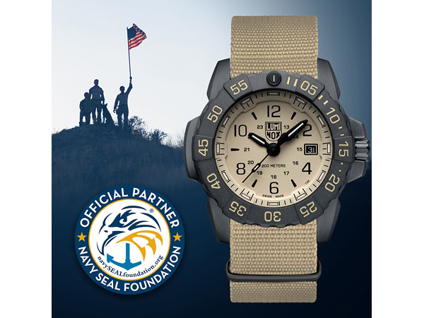 腕に米海軍特殊部隊ネイビーシールズを。腕時計「Luminox」の新モデル