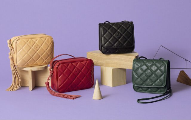 「QUILTED LEATHER COLLECTION」©IL BISONTE