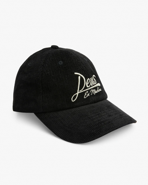 DEUS HATS NEW COLLECTION SPECIALITY DAD CAP - BLACK