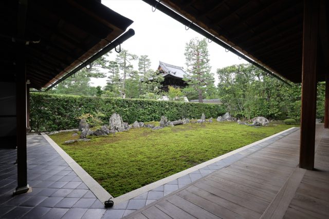 名勝：⽅丈庭園「百積の庭」