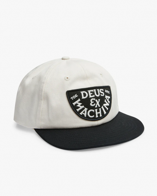 DEUS HATS NEW COLLECTION FRONTIER FELT CAP - VINTAGE WHITE