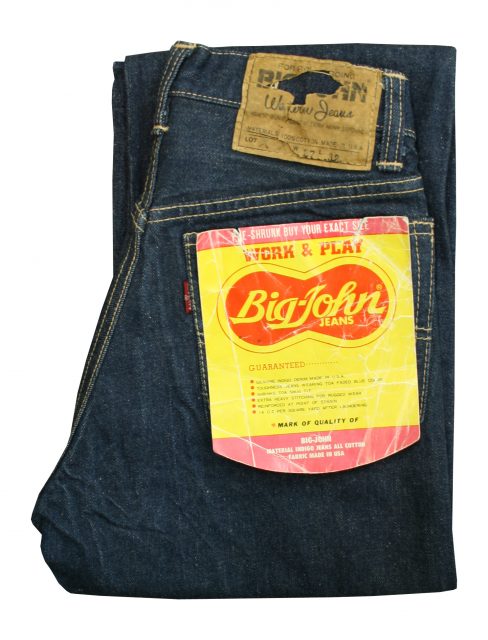 国産初のジーンズブランド　「 BIG JOHN 」