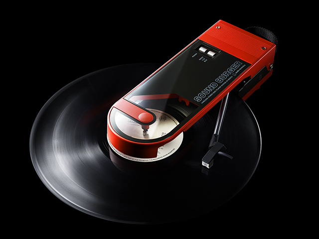 オーディオ機器 ポータブルプレーヤー サウンドバーガー 60周年記念モデル AT-SB2022-