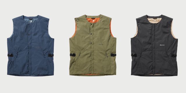 「camp insulation vest」¥20,900