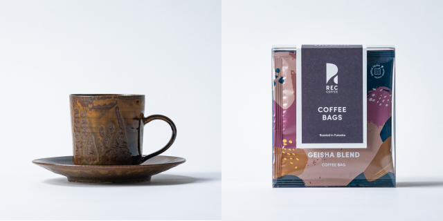 道外×飴コーヒーカップ＋コーヒーバッグ（5袋）￥7,900