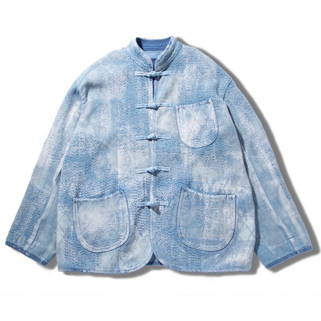 【GINZA EXCLUSIVE】 PC KENDO CHINESE JACKET HANDWORK VIP CUSTOM -OLD BLUE　605,000円（税込）