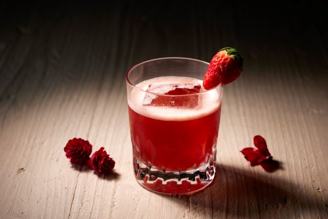 Strawberry Whisky Sour ￥2,640