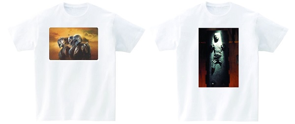 左：Tシャツ/マンダロリアン、右：Tシャツ/ハン・ソロ