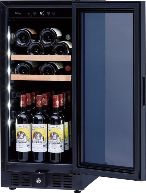 最新発見 ワイン冷蔵庫 美品ワインセラー28本まで収納 冷蔵庫 