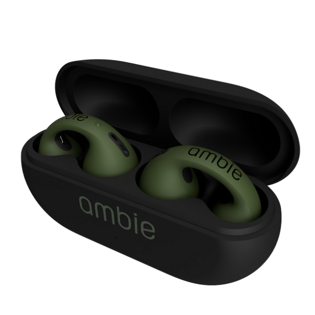 完全ワイヤレスイヤホン「ambie sound earcuffs AM-TW01」