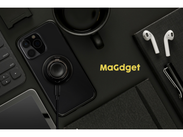 複数機器を同時充電！スマホリング型MagSafe充電器「MaGdget Charge 