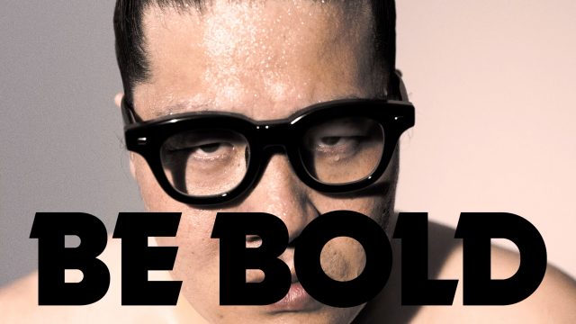 JINS史上もっとも太く軽量なメガネ「BE BOLD