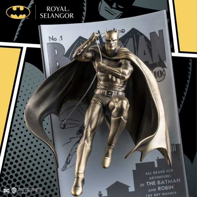 【ロイヤルセランゴール】バットマン "BATMAN #1" ゴールドエディション ¥143,000 ※日本初公開商品／世界200体限定販売