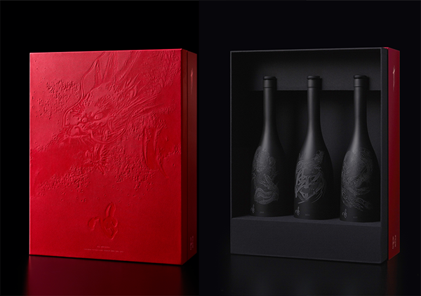龍BOX（赤箱）：＜濾過3本セット＞鳳凰（2015）、龍（2006）、蛇（2005）各750mL / 363,000円
