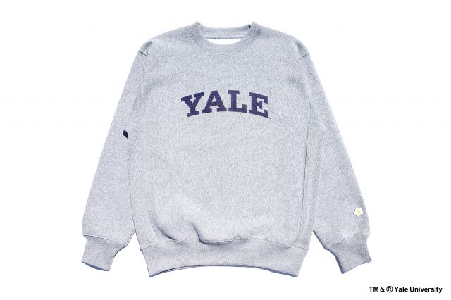 Yale Arch Logo Heavy Weight Crew Neck Sweatshirt Model 23.001 ¥15,400