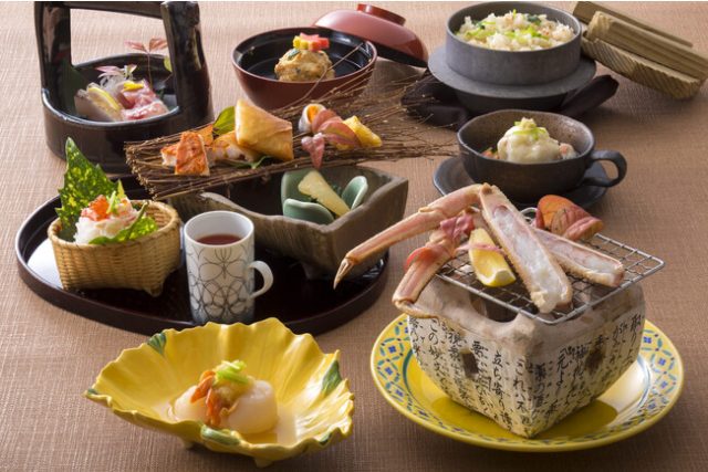 「日本料理 神戸 たむら」の神遊膳～ 蟹尽くし～（ランチ）