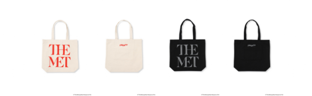 The Met  Logo Tote bag ¥7,700 ⒸThe Metropolitan Museum of Art