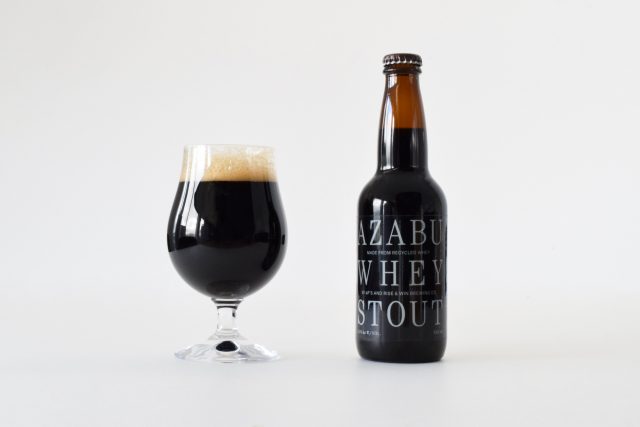 AZABU WHEY STOUT ¥1,200、内容量：330ml