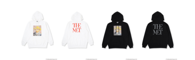 The Met Gogh Print Hoodie ¥21,450、SIZE：M／L／XL／XXL ⒸThe Metropolitan Museum of Art