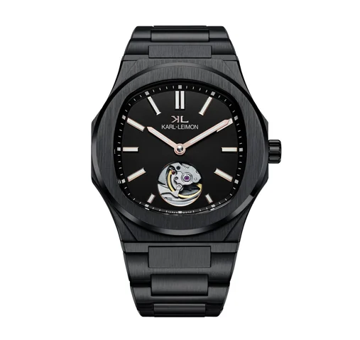 LIMITED 99PCS ALL BLACK OPEN HEART AUTOMATIC