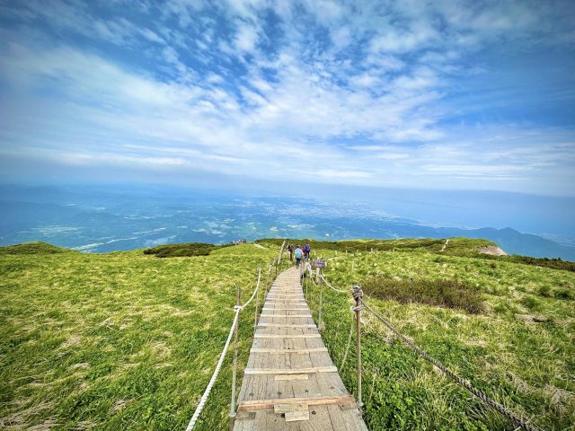 大山・山頂付近／写真出典：Rinaさんの活動日記