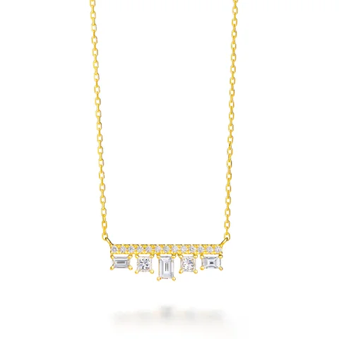 「モザイク ノヴァ ネックレス」264,000円 素材：18K YG ／ ダイヤモンド（0.27ct）
