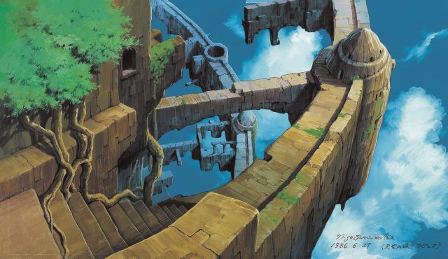 天空の城ラピュタ《荒廃したラピュタ》1986年 Ⓒ 1986 Studio Ghibli