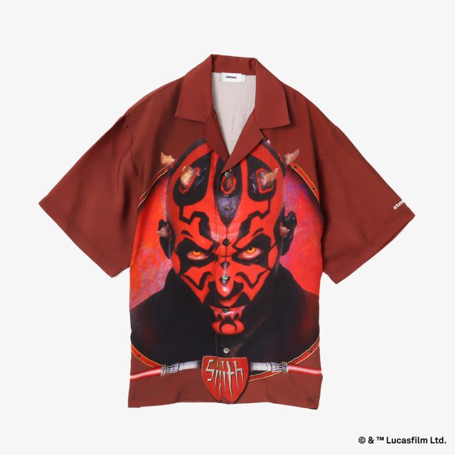 STAR WARS Darth Maul / Open Collar Shirt ¥15,400