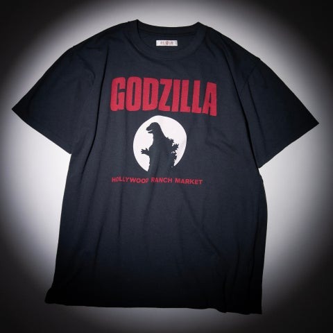 シルエットゴジラモチーフTシャツ/11,000円/BLACK/S～XL