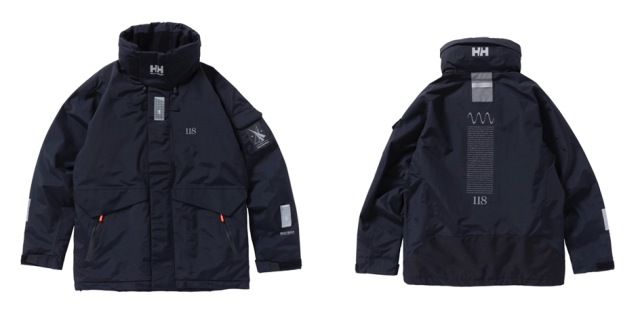 118 OCEAN FREY JACKET - black ¥37,400