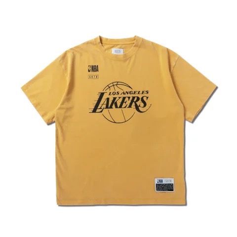 NBA×AKTR AGING TEAM LOGO TEE LAL YL