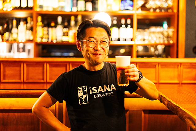 「iSANA BREWING」の千田恭弘さん