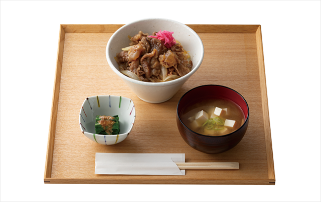 おでんだしの牛丼：1,800円