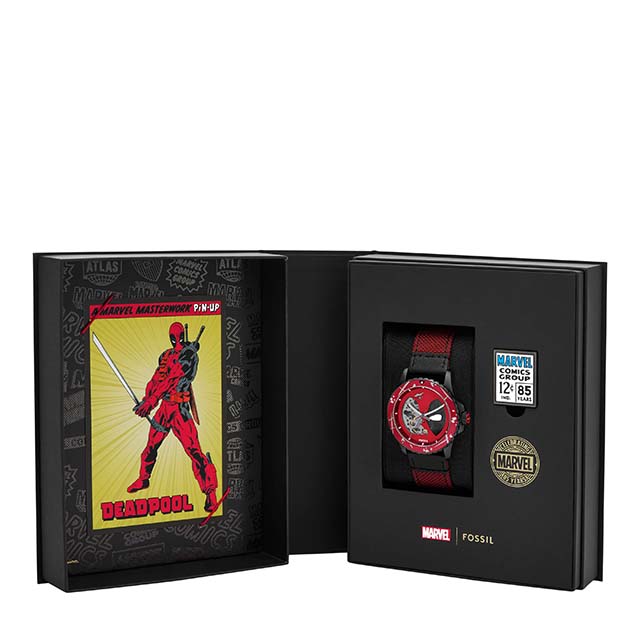 MARVEL×Fossil デッドプール・モデル：57,750円