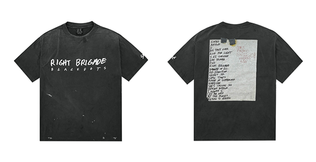 ©SAINT Mxxxxxx x Black Dots [ RIGHT BRIGADE ] Tee：34,100円