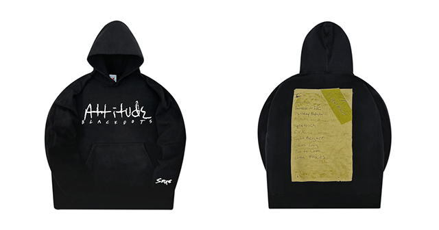 ©SAINT Mxxxxxx x Black Dots [ ATTITUDE ] Hoodie： 49,500円