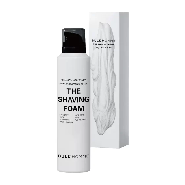 THE SHAVING FOAM：150g / ￥2,970（税込）